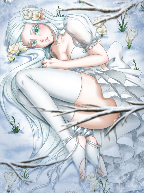 Winter Elfe (Doppelseitig)